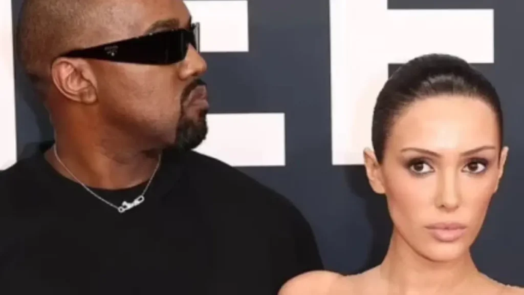 Kanye West and his wife, Bianca Censori